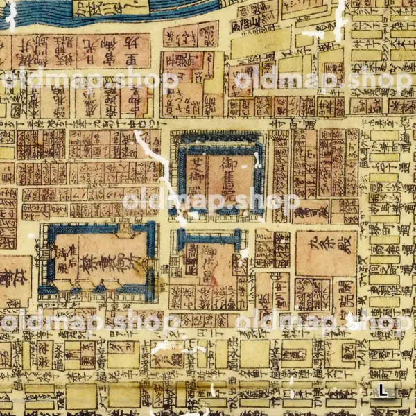 元治 京大絵図 元治元年(1864)