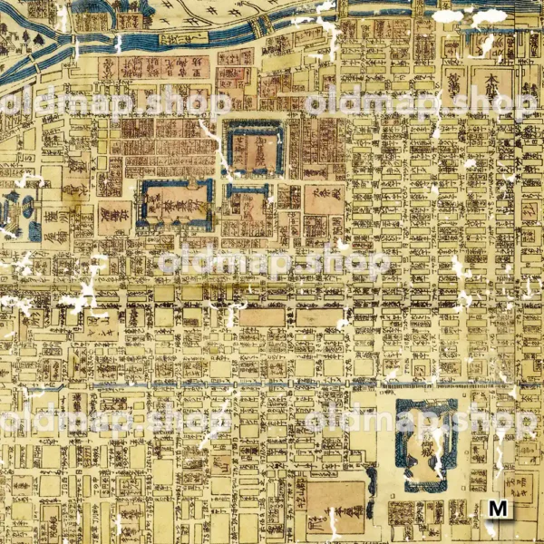 元治 京大絵図 元治元年(1864)