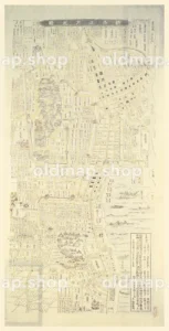 新添江戸図 明暦年間(1656-1658)