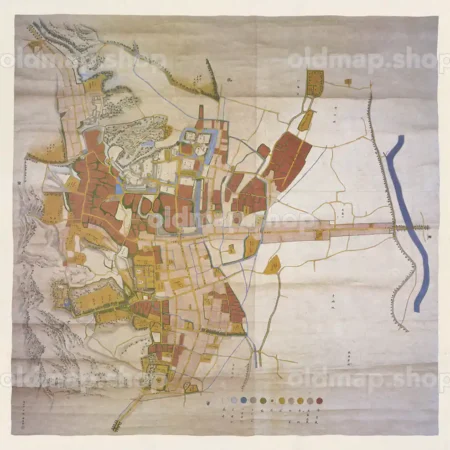 浜松御城下絵図 宝暦年間(1751-1764)