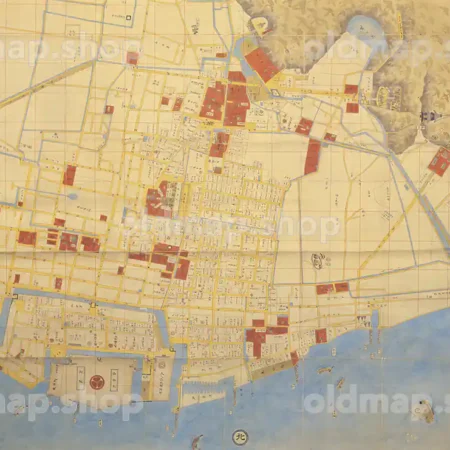 高松御城下絵図 文化年間(1805-1818)
