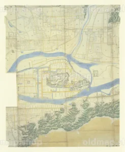 延岡城下図 寛文-延宝(1661-1681)