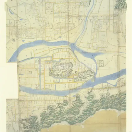 延岡城下図 寛文-延宝(1661-1681)