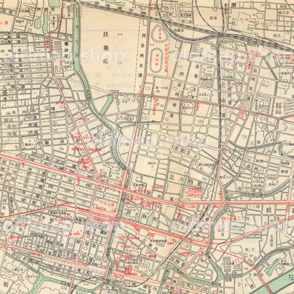 尼崎市街図 昭和34年(1959)