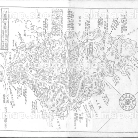 山城国 1 - 大日本国細図 東国之部 元治2年(1865)