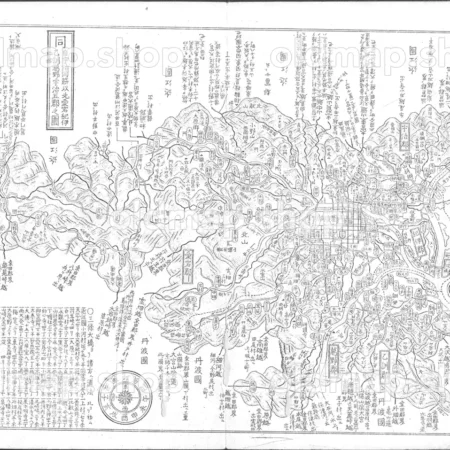 山城国 2 - 大日本国細図 東国之部 元治2年(1865)