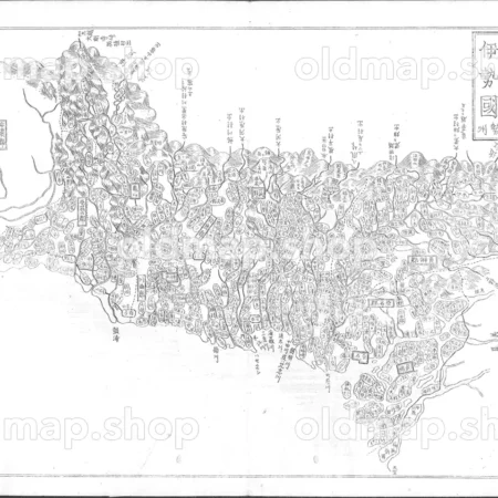 伊勢国 1 - 大日本国細図 東国之部 上 元治2年(1865)