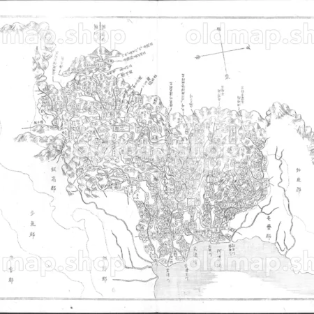 伊勢国 2 - 大日本国細図 東国之部 上 元治2年(1865)