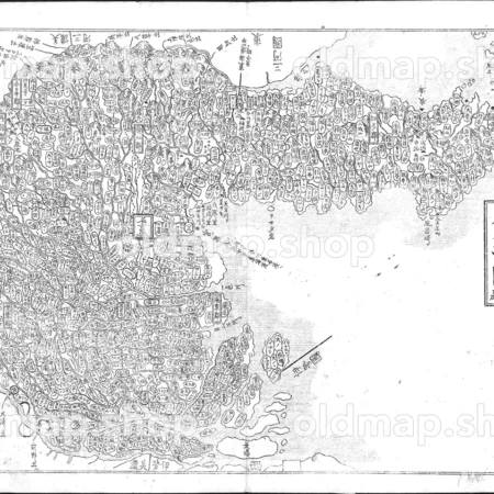 尾張国 - 大日本国細図 東国之部 上 元治2年(1865)