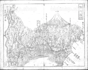 駿河国 - 大日本国細図 東国之部 上 元治2年(1865)