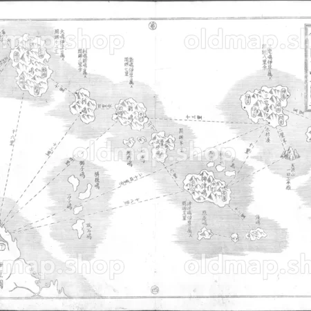 伊豆国七嶋 - 大日本国細図 東国之部 上 元治2年(1865)