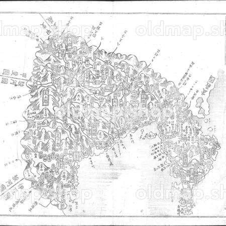 相模国 - 大日本国細図 東国之部 上 元治2年(1865)