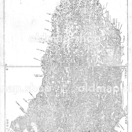 武蔵国 - 大日本国細図 東国之部 上 元治2年(1865)