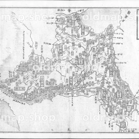 下総国 - 大日本国細図 東国之部 上 元治2年(1865)