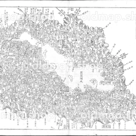 近江国 - 大日本国細図 東国之部 上 元治2年(1865)
