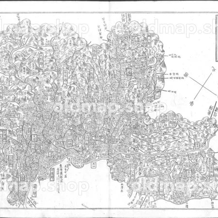 美濃国 - 大日本国細図 東国之部 上 元治2年(1865)