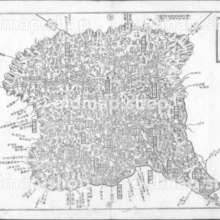 上野国 - 大日本国細図 東国之部 上 元治2年(1865)