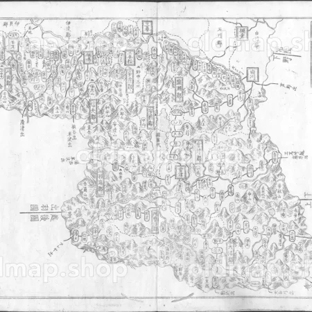 陸奥国 1 - 大日本国細図 東国之部 上 元治2年(1865)
