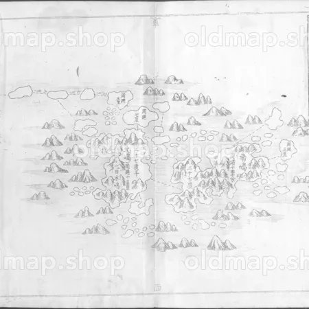 南洋無人島 - 大日本国細図 東国之部 上 元治2年(1865)