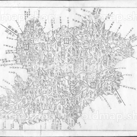 丹波国 - 大日本国細図 西国之部 下 元治2年(1865)