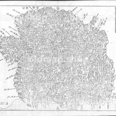 但馬国 - 大日本国細図 西国之部 下 元治2年(1865)