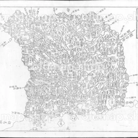 因幡国 - 大日本国細図 西国之部 下 元治2年(1865)