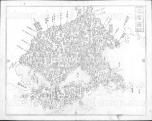 出雲国 - 大日本国細図 西国之部 下 元治2年(1865)