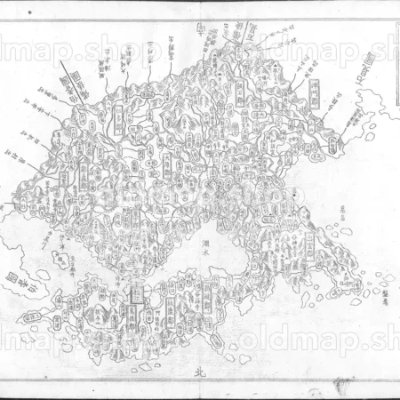 出雲国 - 大日本国細図 西国之部 下 元治2年(1865)