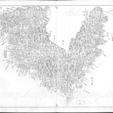紀伊国 - 大日本国細図 西国之部 下 元治2年(1865)