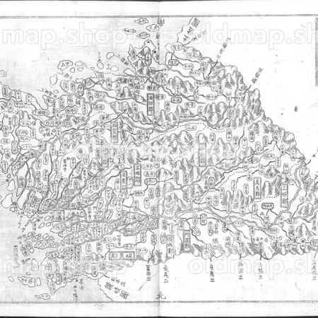 阿波国 - 大日本国細図 西国之部 下 元治2年(1865)