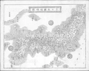 大日本総境略図 - 大日本国細図 東国之部 上 元治2年(1865)