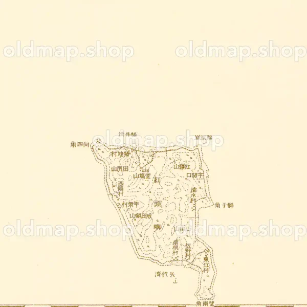 第五号 紅頭嶼（蘭嶼） 明治30年(1897) - 台湾仮製二十万分一図 - 画像 (2)