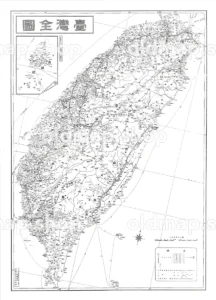 台湾全図 昭和11年(1936)