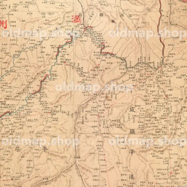 朝鮮交通全図 明治43年(1910)