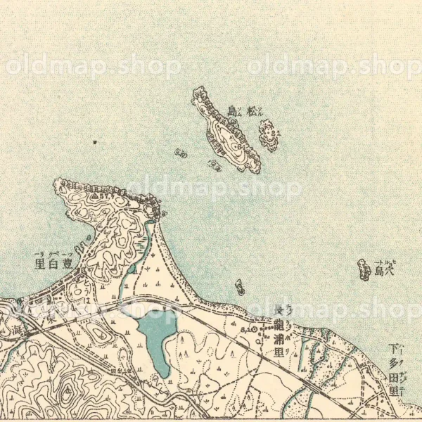 荳白里 長葥十五号 昭和10年(1935) - 朝鮮五万分一図