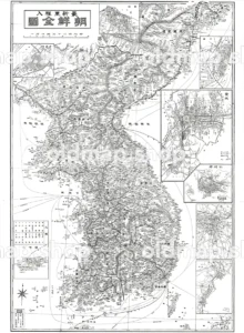 朝鮮全図 昭和12年(1937)