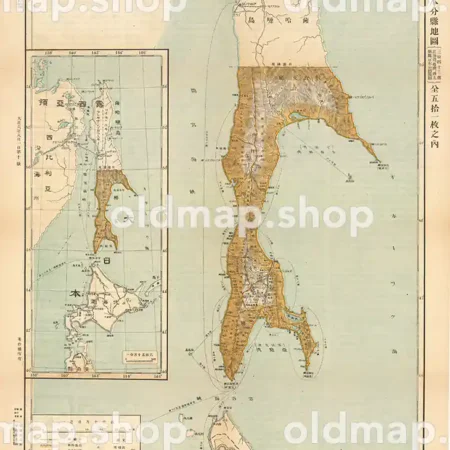 太全図 大正6年(1917) - 大日本分県地図