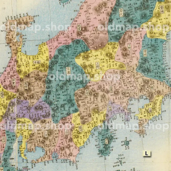 大日本国全図 明治6年(1873)