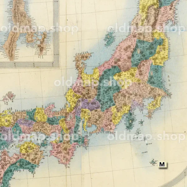 大日本国全図 明治6年(1873)