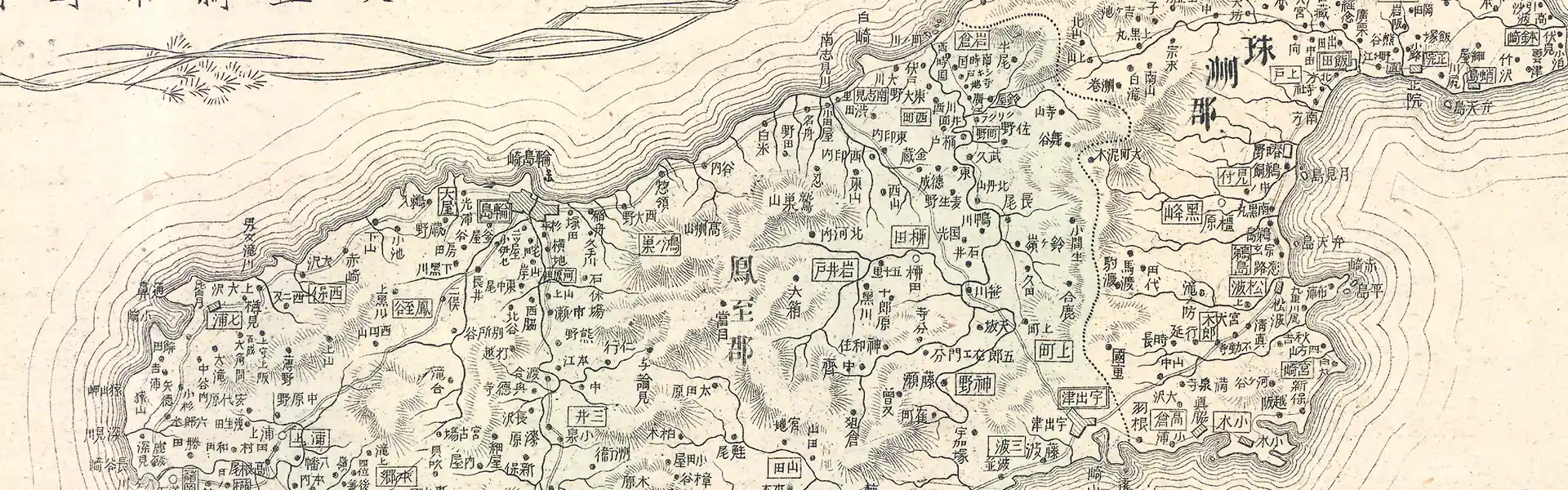 Map of Ishikawa Prefecture (1897) - Dainihon Jurisdictional Divisions