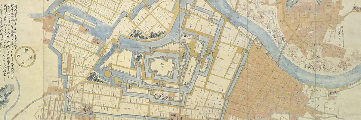 福井御城下之図　慶応年間(1866-1868)