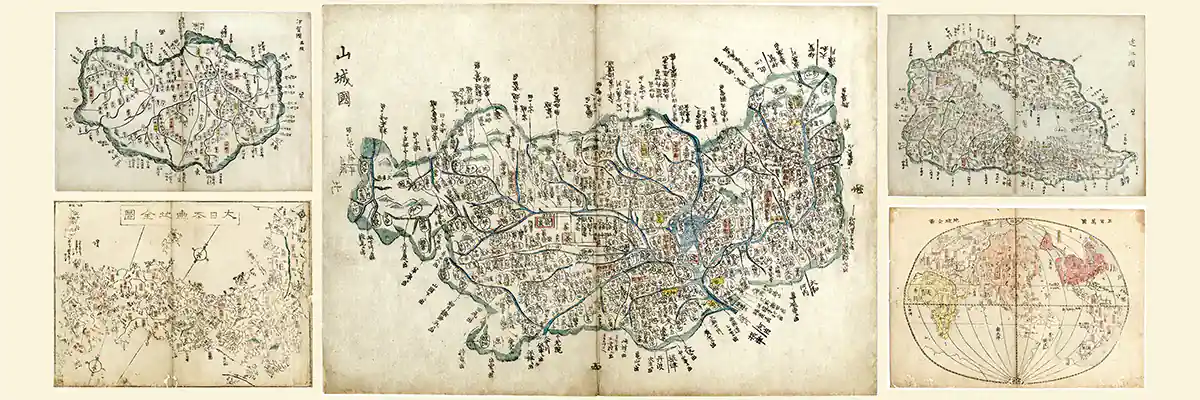 Dainihon yochi map - Tenpo 5 (1834)